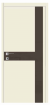 Дверь FТ.20.S "Avangard" со стеклом "Лакобель" (белое, черное) 