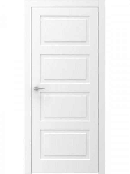 Дверь 5R "Quadro" белый