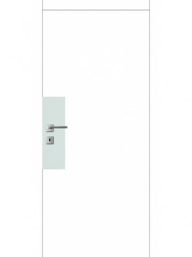 Дверь FТ.10.S "Avangard" со стеклом "Лакобель" (белое, черное)