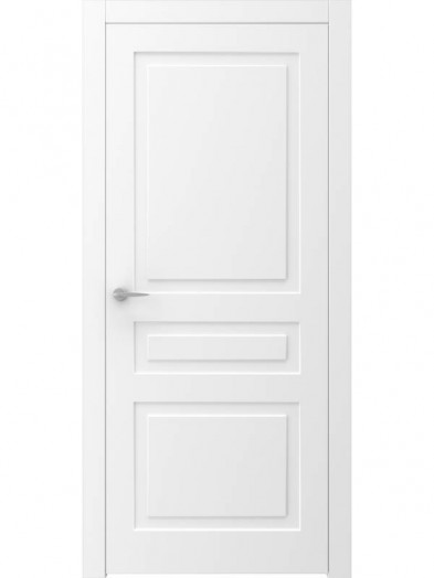 Дверь 2 "Quadro" белые 